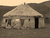 Yurt for summer living